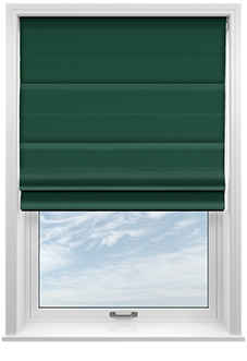Ascot, Lush Green - Roman Blind